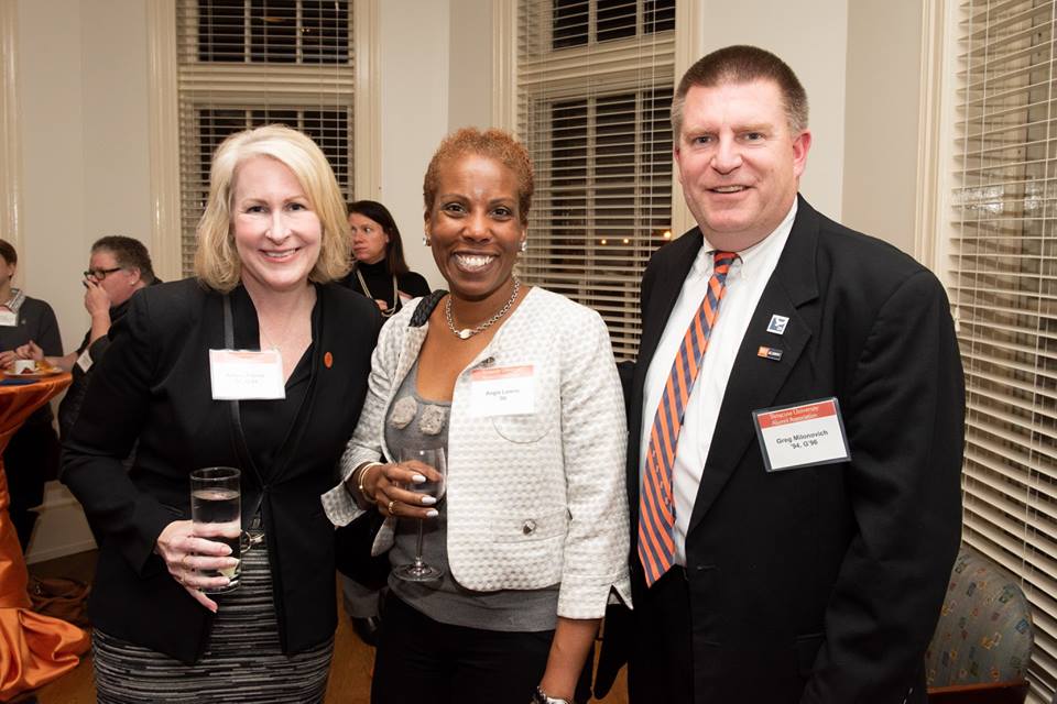 Alums Allison Patrick, Angela Lawrie, Greg Milonovich